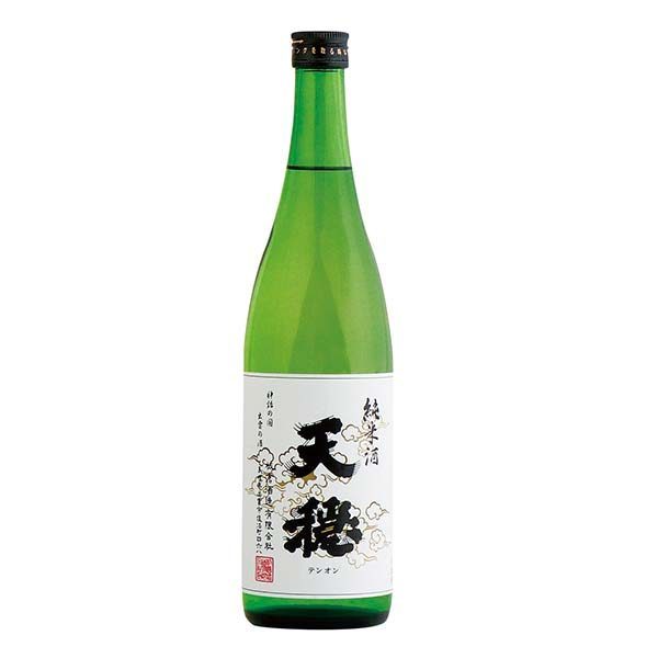 天穏 純米酒 白ラベル